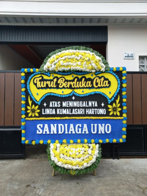 Papan Bunga Duka di Srimartani