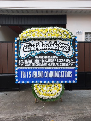 Papan Bunga Duka di Srimartani